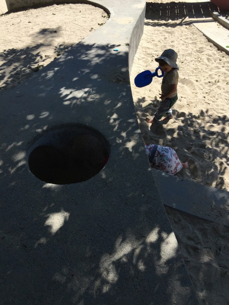 Kids in Palo Alto at Mitchell Park