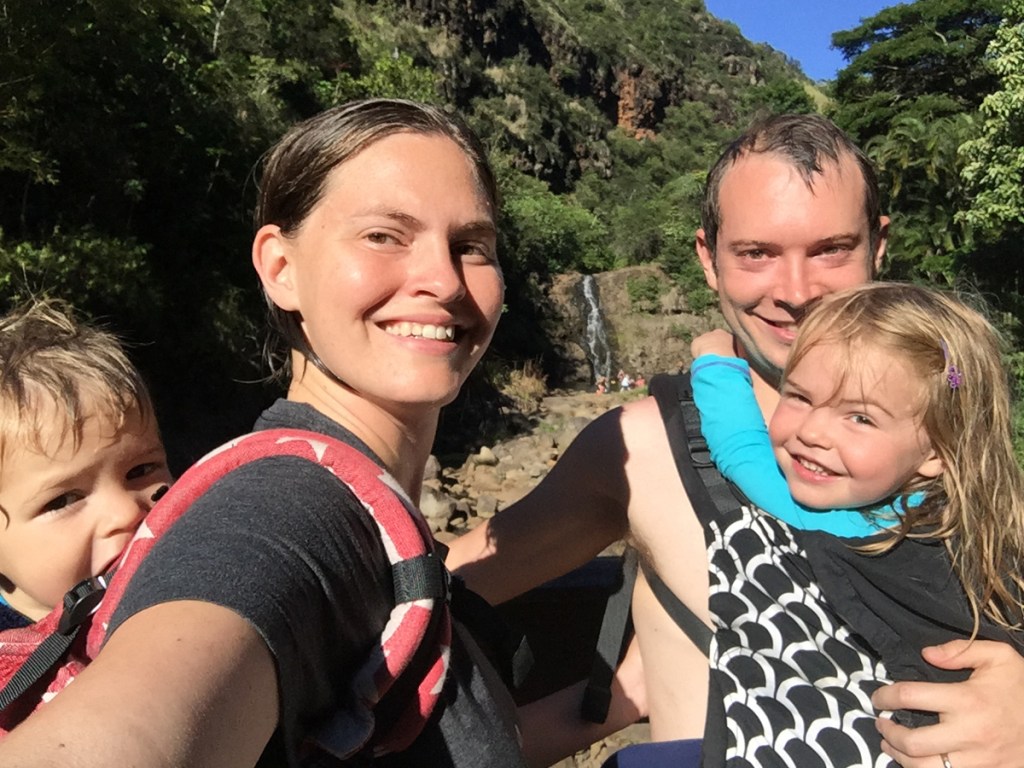 Family at Waimea Falls
