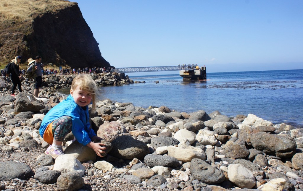 HJ at Scorpion Anchorage