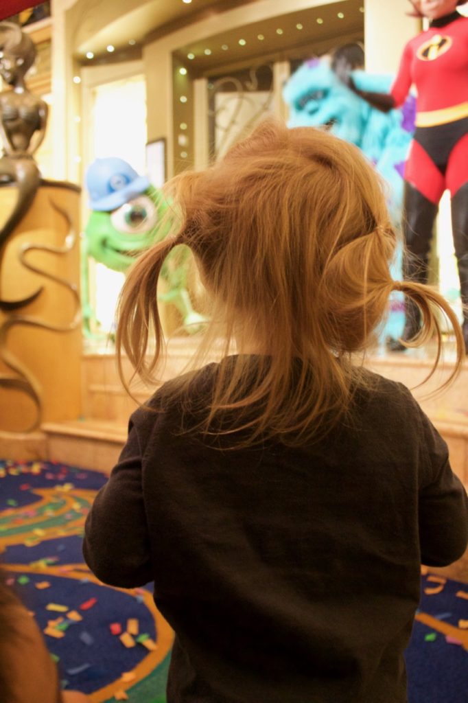 HJ watching the dance party