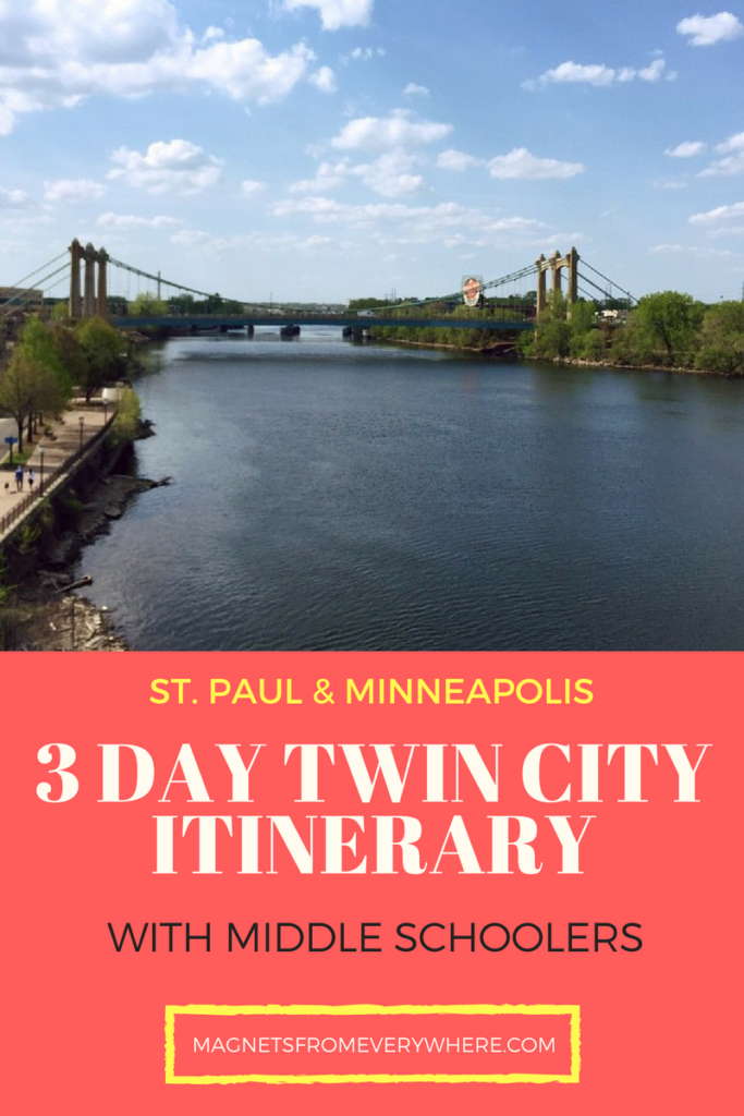 3 Day twin city itinerary