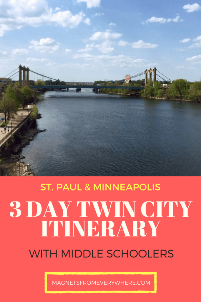 3 Day twin city itinerary