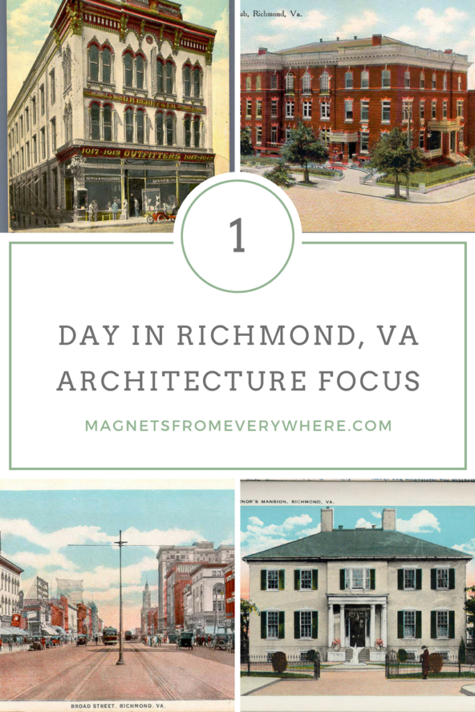 1 Day in Richmond VA with an Architecture Focus