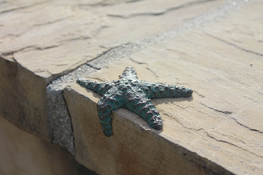 Starfish statue