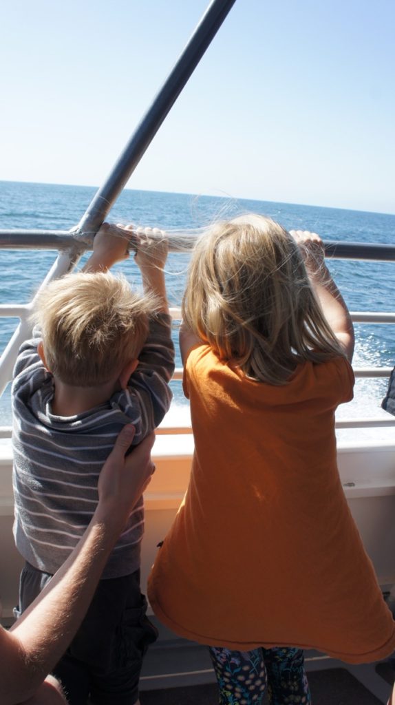 K and HJ on the boat