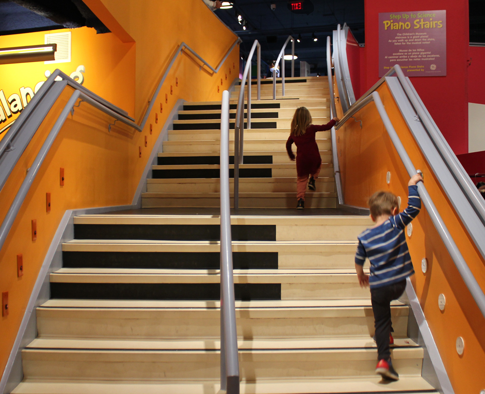 Piano Stairs at the Children's Museum of Atlanta