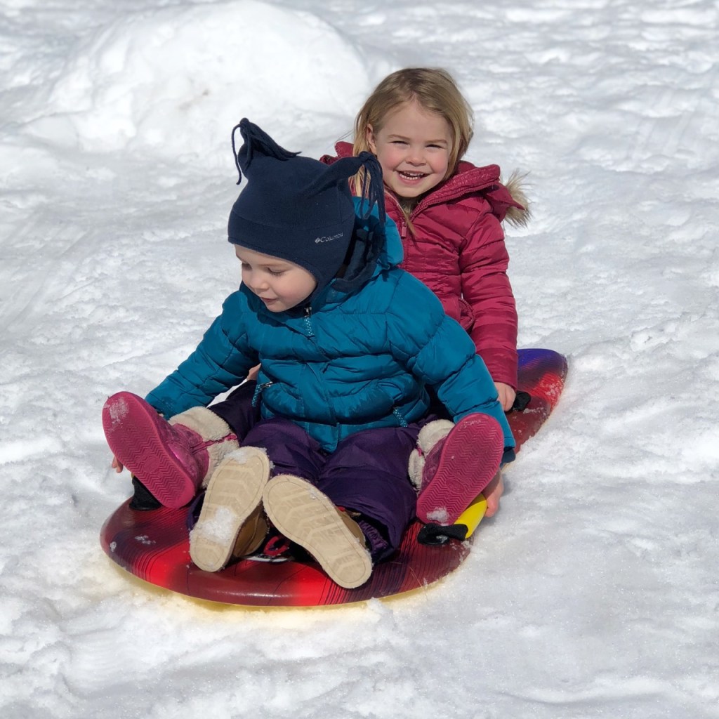 Free sledding Lake Tahoe