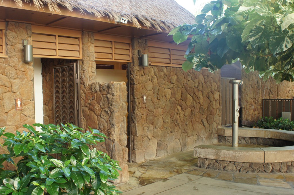 Bathrooms by the beach