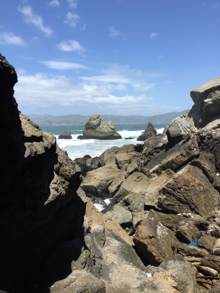 View from Sutro Bath Tunnel