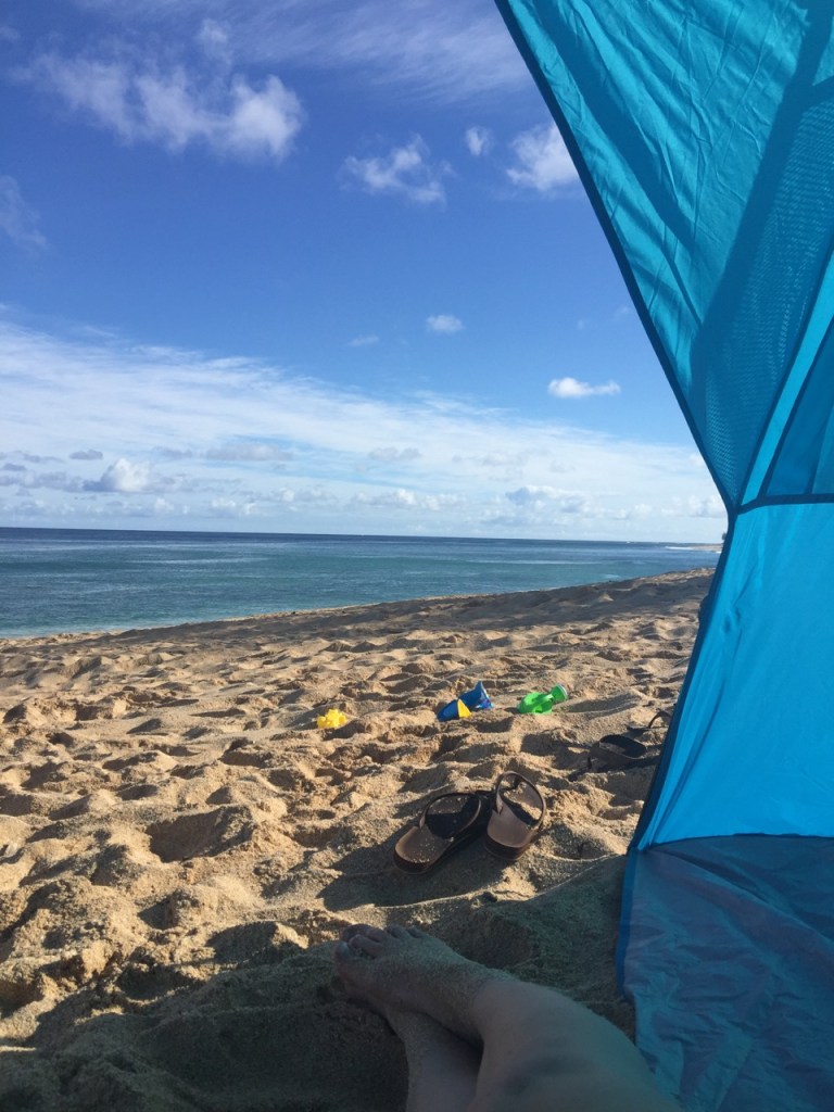 Tent on the beach