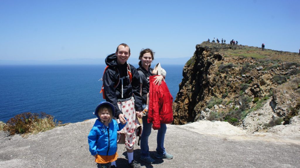 Family Photo at Cavern Point